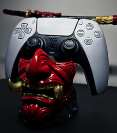 Ghost of Tsushima Samurai Mask Gaming Controller Stand & Katana Display by GamerSpot