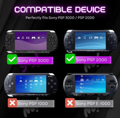 Cover Transparente para PSP 2000 y PSP 3000 | Para Protección Antigolpes y Arañazos by GamerSpot
