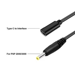 Adaptador de Carga USB-C a PSP con Indicador LED - Cargador Portátil by GamerSpot