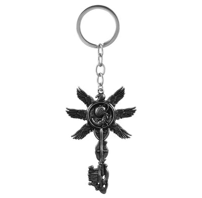 Llavero Resident Evil Village VIII – Llave de las Seis Alas Metálica para Colección by GamerSpot