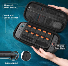 Estuche Rígido Premium para Nintendo Switch 2 | Funda de Viaje con Espacio para Accesorios by GamerSpot