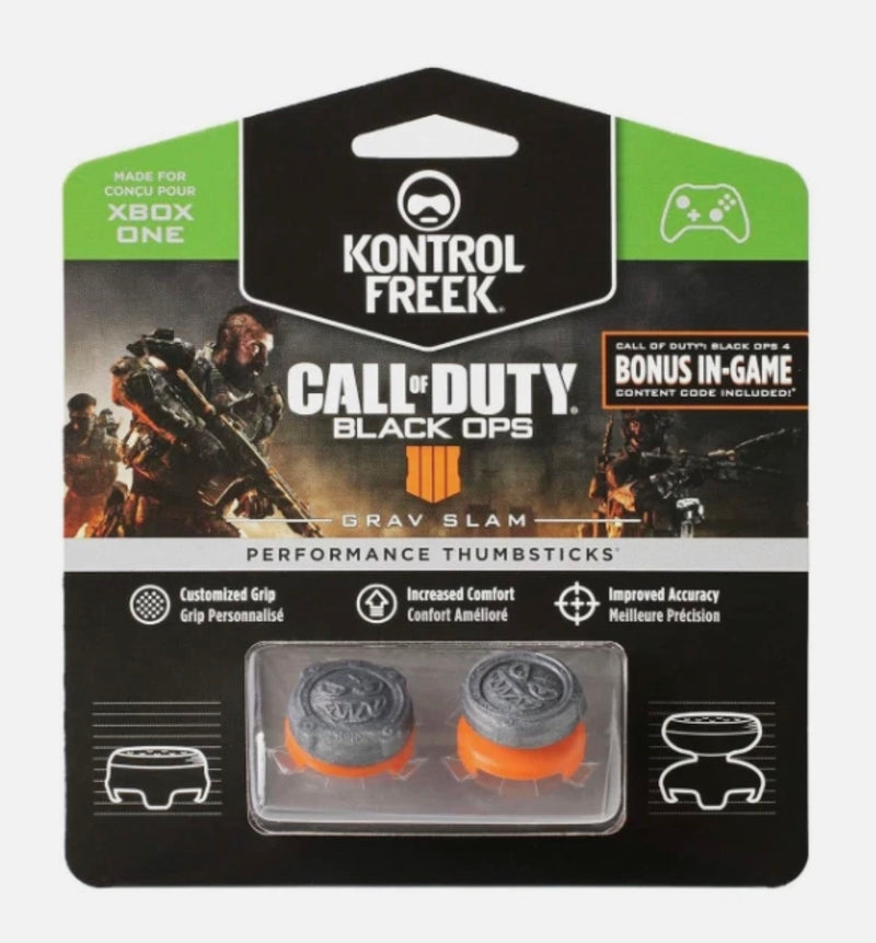 KontrolFreek Call of Duty Black Ops 4 Grav Slam para Xbox One | Thumbsticks de Alto Rendimiento by GamerSpot