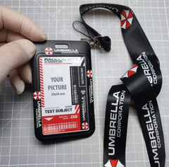 Lanyard Umbrella Corporation Resident Evil - ID de Sujeto de Prueba by GamerSpot