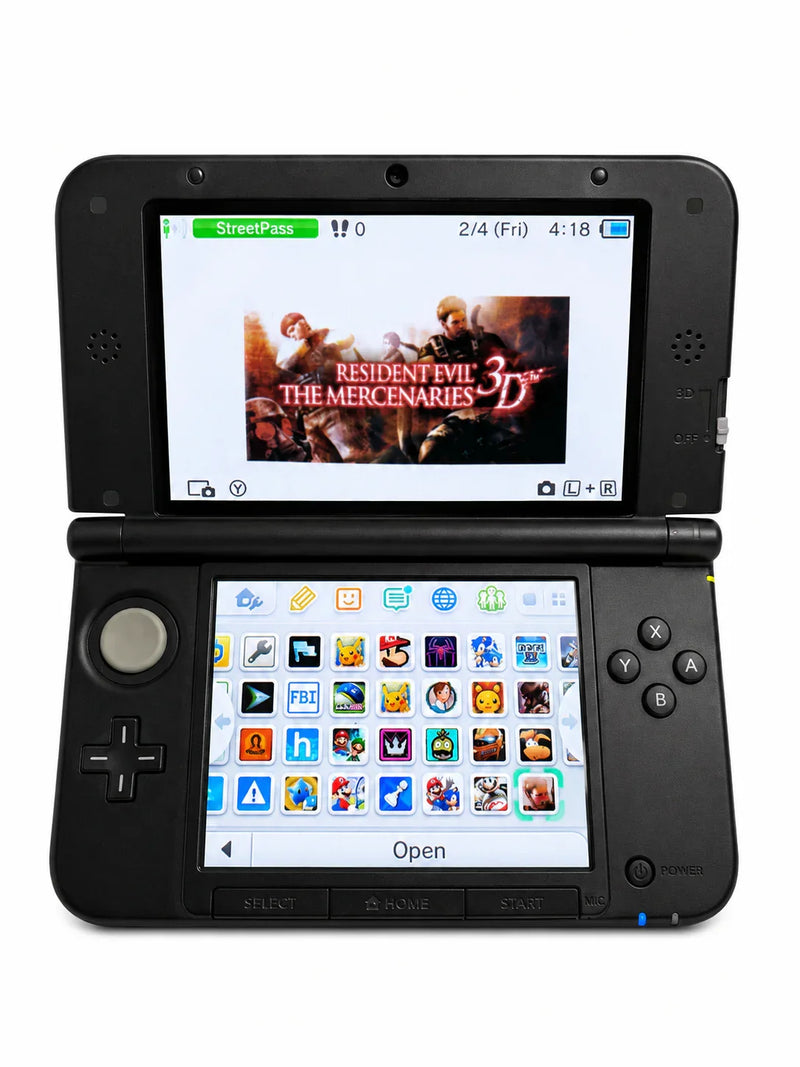 Nintendo 3DS XL / LL – Loaded With Games – Open eShop Access by Rage Gaming
