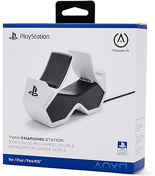 Estación de Carga Doble PowerA para Controles de PS5 by Rage Gaming